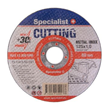 Kuva Metallilõikeketas Irwin Specialist 125x1x22 andmed Metallilõikeketas Irwin Specialist 125x1x22 pilt