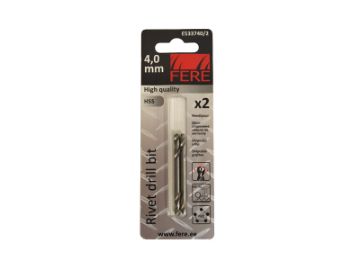 Kuva Needipuurid HSS-G 4,0mm 2tk andmed Needipuurid HSS-G 4,0mm 2tk pilt