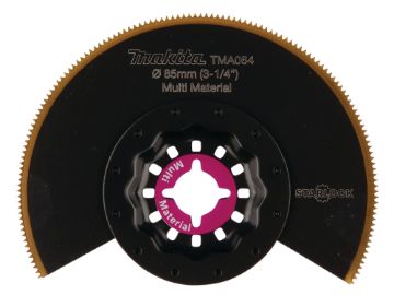 Kuva Multitool Makita poolkaar-tera 85mm (multi material) andmed Multitool Makita poolkaar-tera 85mm (multi material) pilt