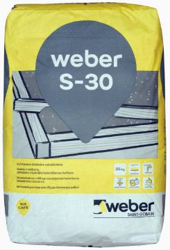 Kuva Kuivbetoon Weber S30 25kg andmed Kuivbetoon Weber S30 25kg pilt