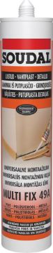 Kuva Montaaziliim Soudal MultiFix 49A 280ml andmed Montaaziliim Soudal MultiFix 49A 280ml pilt