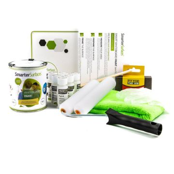 Kuva Tahvlivärvi komplekt Smart 18m² valge andmed Tahvlivärvi komplekt Smart 18m² valge pilt