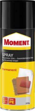 Kuva Liim Moment Power Spray 400ml andmed Liim Moment Power Spray 400ml pilt