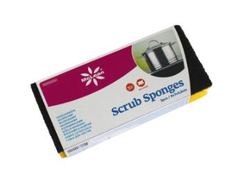 Kuva Küürimiskäsn McLean 9,5x7x4,5cm 3tk andmed Küürimiskäsn McLean 9,5x7x4,5cm 3tk pilt