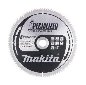 Kuva Saeketas Makita 305x30x2,15mm T100 (Puit) B-67278 andmed Saeketas Makita 305x30x2,15mm T100 (Puit) B-67278 pilt