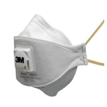 Kuva Tolmumask 3M FFP1 klapiga 9312+ aura andmed Tolmumask 3M FFP1 klapiga 9312+ aura pilt