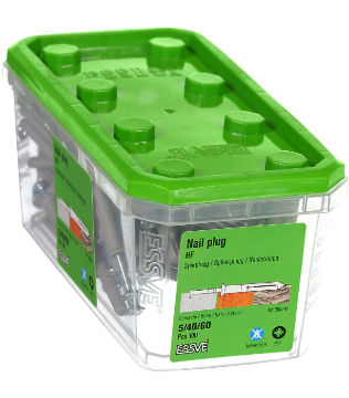 Kuva Naeltüübel Essve 5x40x60 100tk andmed Naeltüübel Essve 5x40x60 100tk pilt