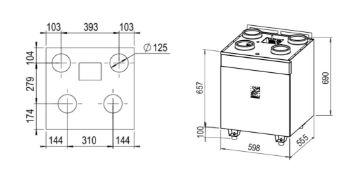 Kuva Ventilatsiooniseade Airobot V3 andmed Ventilatsiooniseade Airobot V3 pilt