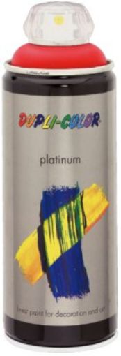 Aerosoolvärv Dupli plat. RAL3020 s.matt  punane 400ml pilt