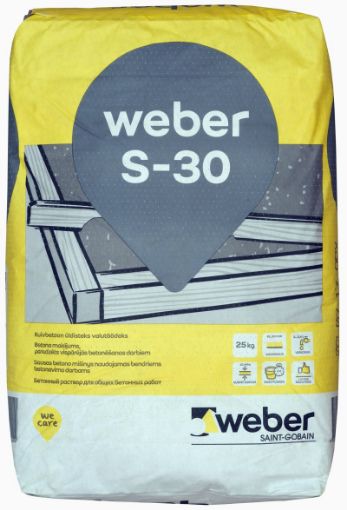 Kuivbetoon Weber S30 25kg pilt