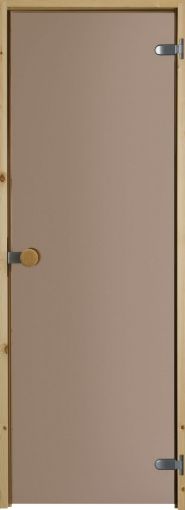 Swedoor saunauks Sauna 81 7x19 pronks klaas pilt