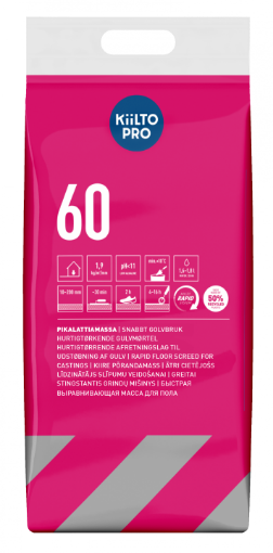Põrandasegu Kiilto 60 20kg pilt
