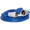 Jätkujuhe Plastrol H07BQ-F IP44 16A 3G1,5 sinine 25m pilt