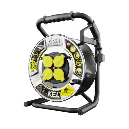 Kaablitrummel Plastrol Heavy Line H05RR-F 3G1,5 16A IP44 20m pilt