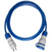 Jätkujuhe Plastrol H07BQ-F IP44 16A 3G1,5 sinine 10m pilt