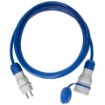Jätkujuhe Plastrol H07BQ-F IP44 16A 3G1,5 sinine 10m pilt
