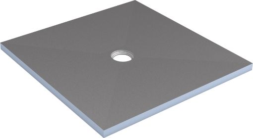 Dušinurga element Wedi Fundo Primo 40x1000x1000 kesktrapiga pilt