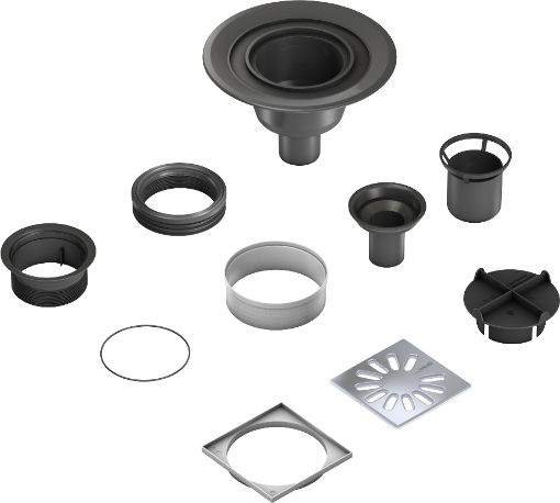 Duši trapp Wedi Fundo vertikaalne DN50 pilt