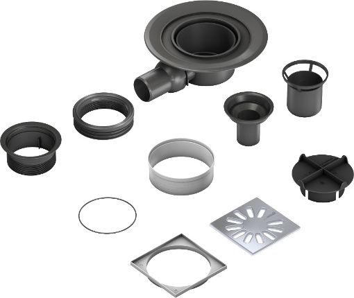 Duši trapp Wedi Fundo horisontaalne DN50 pilt