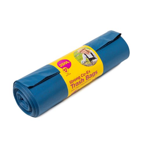 Prügikott Extra 250l 5tk/rl roheline/sinine pilt