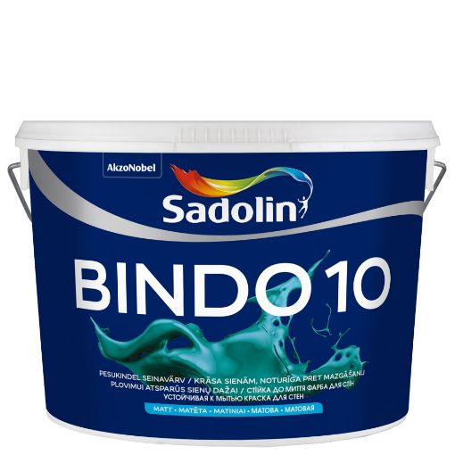 Seinavärv Sadolin Bindo 10 valge BW 10l pilt