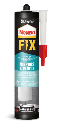 Ehitusliim Moment Fix Mirrors&Panels 440g pilt