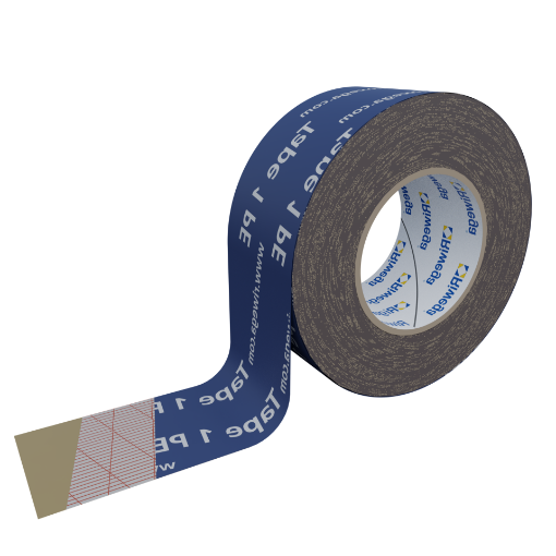 Tuuletõkketeip Riwega USB 1 PE 100mmx25m sinine pilt