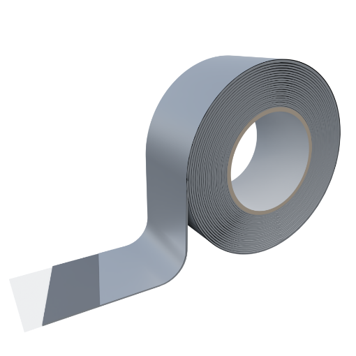 Butüülteip Riwega Coll Alu 75mmx10m pilt