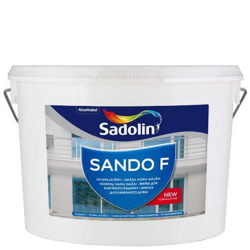 Fassaadivärv Sadolin Sando F värvitu BC 9,3l pilt