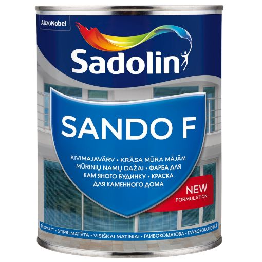 Fassaadivärv Sadolin Sando F valge BW 1l pilt