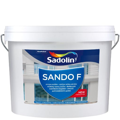 Fassaadivärv Sadolin Sando F valge BW 5l pilt