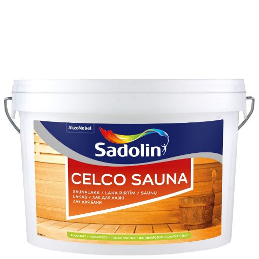 Seinalakk Sadolin Celco Sauna 2,5l pilt