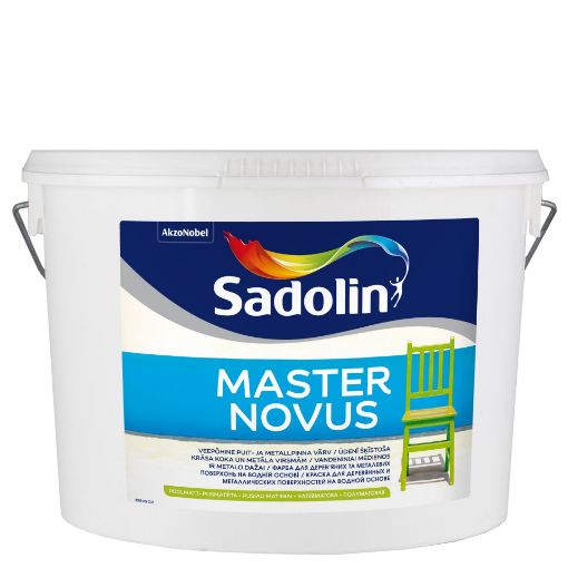 Universaalvärv Sadolin Master Novus 15 valge BW 10l pilt