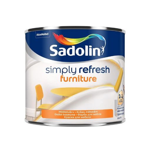 Mööblivärv Sadolin Simply Refresh Furniture valge BW 0,5l pilt