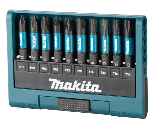 Kruvikeeraja otsakud Makita Impact Black 10tk pilt