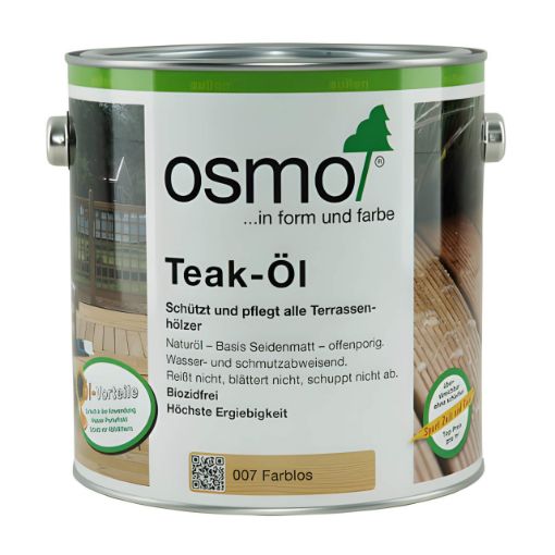 Terrassiõli Osmo 007 värvitu 2,5l pilt