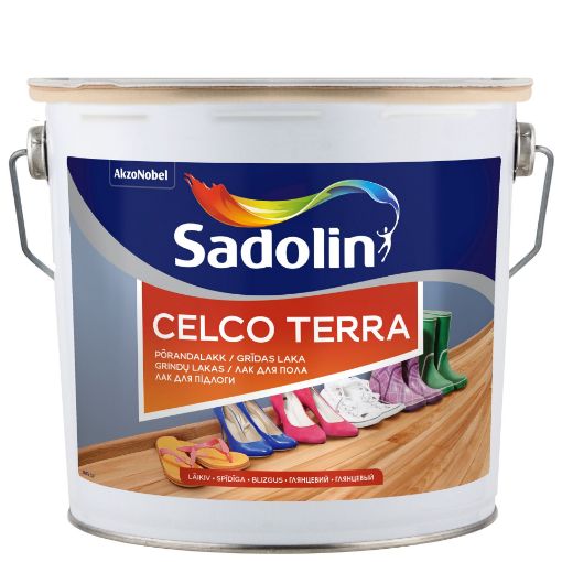 Põrandalakk Sadolin Celco Terra läikiv 2,5l pilt
