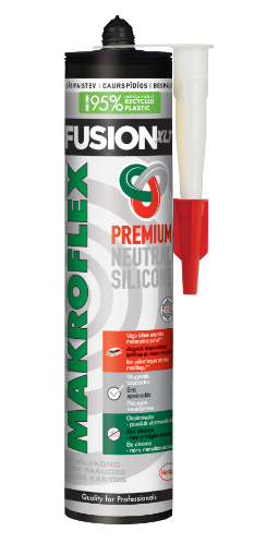Silikoon Makroflex Fusion neutraalne 280ml värvitu pilt