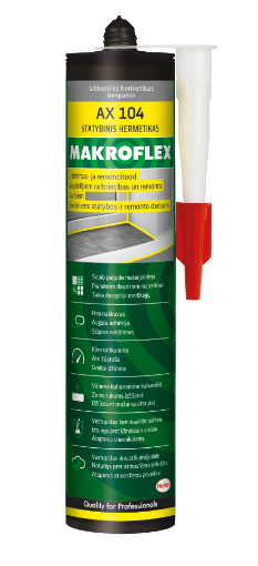 Universaalsilikoon Makroflex AX104 värvitu 300ml pilt