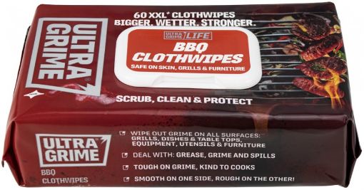 Puhastuslapid Ultragrime Life BBQ 60tk pilt