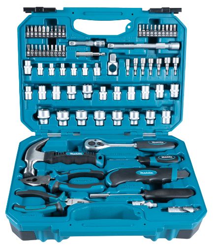Käsitööriistade komplekt Makita 76-osaline E-10899 pilt