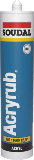 Akrüülhermeetik Soudal 310ml must pilt