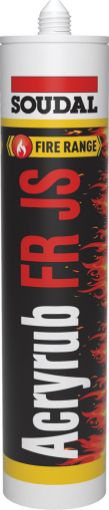 Akrüülhermeetik Soudal Acryrub FR JS 600ml pilt