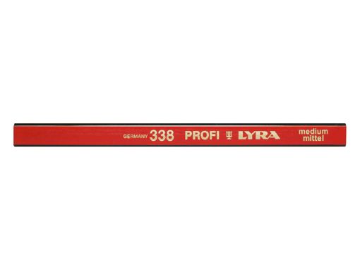 Pliiats Lyra 338 Profi punane (medium) 18cm pilt