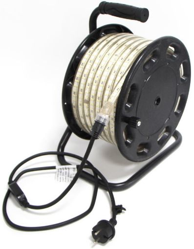 LED riba Tamoline 25m poolil pistikuga 1350lm/m 12W/m IP66 pilt