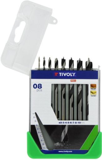 Puidupuuride komplekt Clipster pro 8 osa ø2-10mm pilt