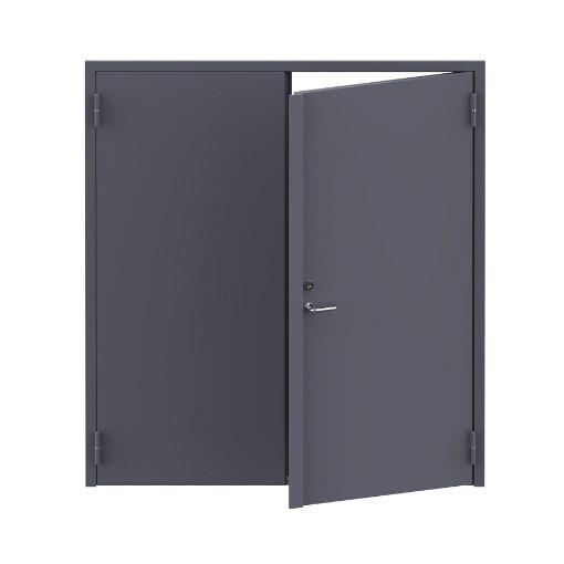 Välisuks metallist tuletõkke FQ EI60 1400x2100 kahepoolne pilt