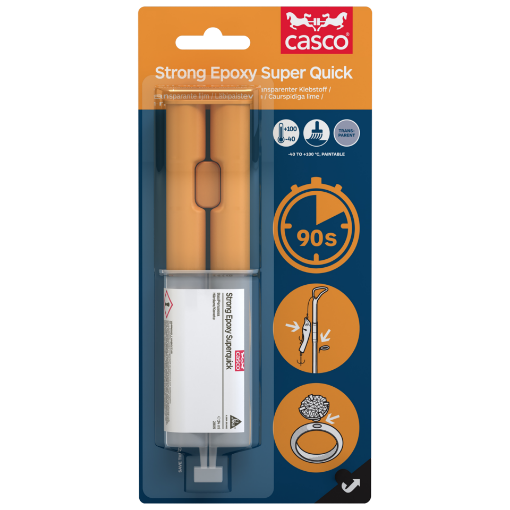 Liim Casco Epoxy Strong Superquick 24ml pilt