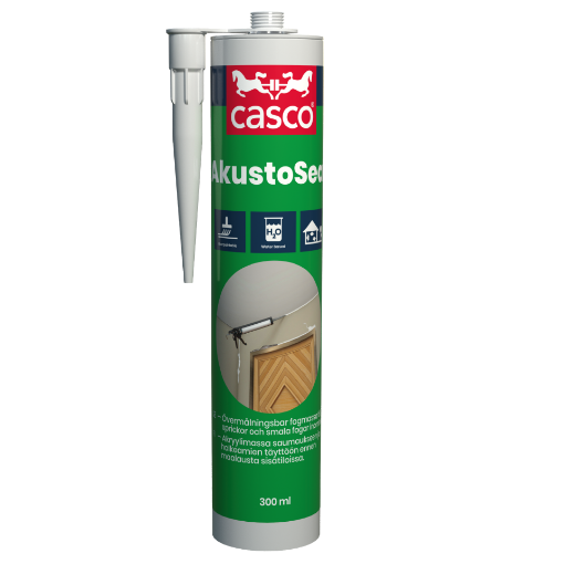 Akrüülhermeetik Casco Akustoseal 300ml pilt