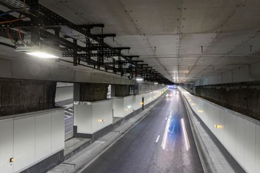 Tsementkiudplaat Silbonit Safe tunneli seintele pilt